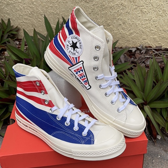 CONVERSE CHUCK 70 HI WMNS 169912C
CHUCK 70 HI
EGRET/RUSH BLUE/UNIVERSITY RED - Picture 8 of 16